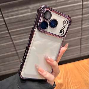 Coque de protection électroplaquée antichute pour iPhone 17 Pro et coque spatiale pour iPhone 17 Air - Product Image 3