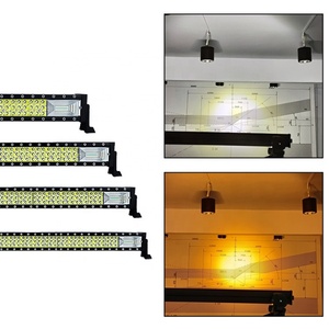 Barres lumineuses LED 21'' 31'' 42'' 52'' 270W 405W 540W 675W, feux LED tout-terrain 4x4, feux antibrouillard LED bicolores avec clignotants pour Jeep - Product Image 2