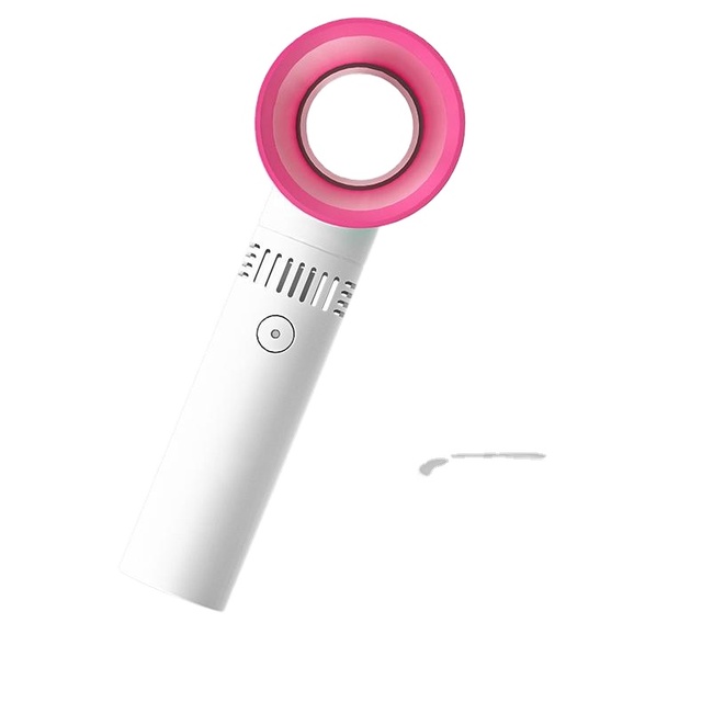 USB Mini Handheld Silent Turbo Small Fan Pocket Portable Small Electric Fan Desktop Vaneless Electric Fan