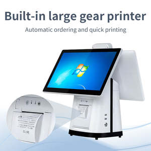 Terminal Punto de Venta Profesional Todo en Uno con Doble Pantalla Táctil de 15.6 Pulgadas Full HD, Cámara Integrada, Escáner, Intel I5, Sistema Operativo Windows - Product Image 3