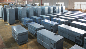 Thép không gỉ dọc thiết bị nhà bếp thương mại Tủ đông ngành công nghiệp thực phẩm tủ lạnh thẳng đứng - Product Image 5