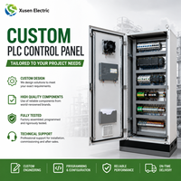 Panneau de commande PLC personnalisé avec HMI SCADA pour l'automatisation industrielle, entièrement programmé et testé en usine