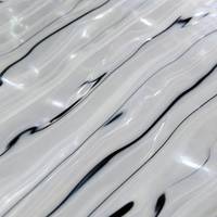 Feuille de plastique celluloid à rayures marbrées d'inspiration vintage - Idéale pour la fabrication de peignes haut de gamme, d'accessoires capillaires et de produits de soins personnels