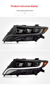 ไฟหน้าโปรเจคเตอร์ LED ด้านคนขับสำหรับ Toyota Venza ปี 2009 2010 2011 2012 2013 2014 2015 ชุดประกอบโครงสีดำ - Product Image 6