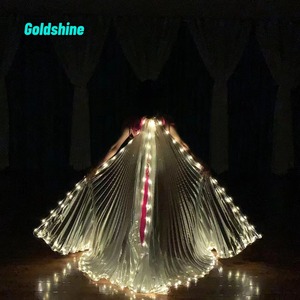 Lụa Mạng Che Mặt POI bóng cho múa bụng ánh sáng-up sân khấu đạo cụ cho Halloween Giáng sinh năm mới Valentine của ngày & Trung Quốc năm mới - Product Image 2