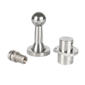 Piezas de eje de precisión personalizadas Fabricación de maquinaria CNC 3D que incluye fresado Perforación Acero inoxidable Sin aplicaciones de tratamiento - Product Image 2