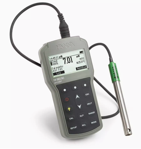 เครื่องวัดค่า pH/ORP แบบพกพา รุ่น HANNA HI98190 ไมโครคอมพิวเตอร์ วัดค่าความเป็นกรด-ด่าง ความเข้มข้นของสารออกซิเดชัน-รีดอกซ์ และอุณหภูมิ แบบมืออาชีพ กันน้ำ - Product Image 4