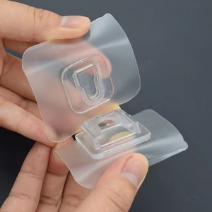 Multifunctional Bathroom Kitchen Strong Adhesive <strong>Wall</strong> <strong>Hooks</strong> Double-sided Traceless Sticker <strong>Hook</strong> for Mounting Sockets and Routers - Product Image 3