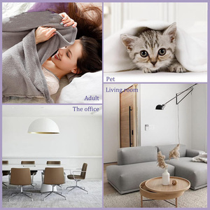 OEM biểu tượng tùy chỉnh in flannel ném chăn mềm mại và ấm áp lông cừu cho nhà du lịch dã ngoại hoặc bệnh viện sử dụng - Product Image 6