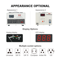 Stabilisateur de tension automatique Servo monophasé 500VA SVC 220V pour régulateur de tension domestique matériau cuivre AC