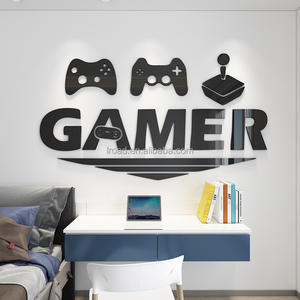 <strong>Gaming</strong> 3d Waterproof Acrylic Wall <strong>Stickers</strong> for Kids Room - Product Image 5