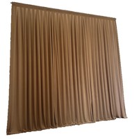 Toile de fond murale en satin romantique pour décoration de mariage en soie de lait, personnalisable en gros