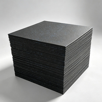 Rollo de Alfombra de Caucho EPDM y SBR Directo de Fábrica, 10-50 mm, con Partículas de EPDM, Impermeable, Ecológico, para Gimnasio