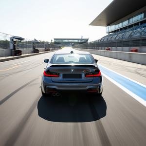 Aileron arrière GT Wing 48,4 pouces en ABS noir brillant pour BMW F30 Racing Car 2012-2018 - Product Image 2