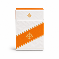 Boîte à cigarettes en carton personnalisée, impression couleur exquise, emballage de tabac avec logo personnalisé pour la vente au détail