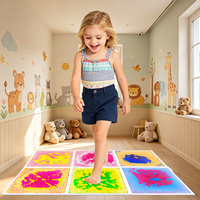 Tapis de marche sensoriels pour enfants, tapis tactiles, tapis de jonction flexibles sensoriels, pour créer une grande aire de jeux sensorielle pour enfants