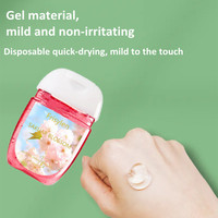 Gel désinfectant pour les mains liquide à base d'alcool parfumé avec logo personnalisé, gel de douche, recharge en vrac
