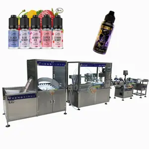 Machine de remplissage de petites bouteilles d'huile essentielle, machine de remplissage de bouteilles de gorille potelée de haute qualité