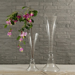 Vaso di Fiori <span class=keywords><strong>in</strong></span> <span class=keywords><strong>Vetro</strong></span> Trasparente a Prezzo di Fabbrica, <span class=keywords><strong>Centrotavola</strong></span> per Matrimoni, Decorazione da Tavola - Product Image 3