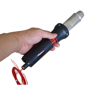 Soldadores de aire caliente de <span class=keywords><strong>tipo</strong></span> dividido de 220V y 1600W, calentadores de soplador industriales, <span class=keywords><strong>pistola</strong></span> de calor de plástico Mini-Eléctrica con pantalla digital de temperatura - Product Image 1