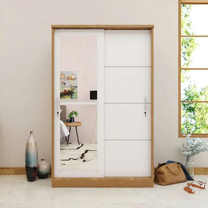 <span class=keywords><strong>Armadio</strong></span> Moderno in Acciaio con Motivo Stampato, <span class=keywords><strong>Armadio</strong></span> Metallico con <span class=keywords><strong>Ante</strong></span> Scorrevoli per Vestiti dei Bambini, Armadietto per Camera da Letto dei Bambini - Product Image 5