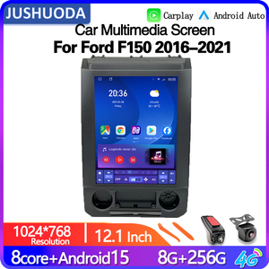 Autoradio da 12,1 Pollici per Ford F150 2016-2021, <span class=keywords><strong>Android</strong></span> 15, Navigazione GPS, Schermo <span class=keywords><strong>HD</strong></span>, Lettore Carplay, 4G - Product Image 2
