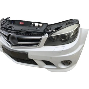 Parachoques Delantero para Mercedes-Benz Clase C <span class=keywords><strong>W204</strong></span> C180/C200/C260/C300, Parachoques Delanteros/Traseros con Recortes para Faros Antiniebla - Product Image 3