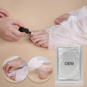 Fournisseur professionnel de masque pour les pieds de spa, soin de la peau sèche, masque pour les pieds en glycérine et collagène, chaussettes pour un hydratation intense, masque pour les pieds - Product Image 5