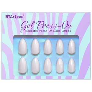 Fournisseur de faux ongles Btartbox, ongles artificiels, faux ongles, ongles personnalisés en gros, gels doux de luxe, ongles à presser - Product Image 3