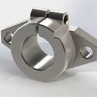 Support de tige linéaire verticale et horizontale en aluminium MISSDAKE SK SHF, support de fixation, tailles 8 10 12 13 16 20 25 30