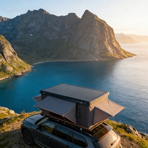 Tente de toit pop-up à coque rigide à installation rapide en quelques secondes pour les voyages spontanés et les escapades au dernier moment - Product Image 2