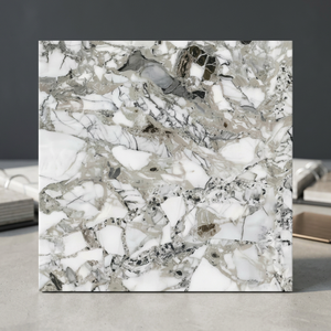 Italino Design 60x60cm 9mm Thick Porcelain Tiles Luxury Marble Effect Villa Interior Flooring - Product Image 1