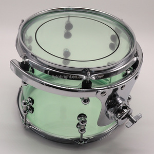 Cozy Drum 8 10 12 16 pulgadas Acrílico Tom Floor Drum Set Instrumento musical con piezas Tom Holder - Product Image 1