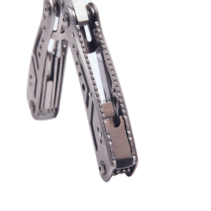 Alicates Multifuncionales de Acero Inoxidable 10 en 1, <span class=keywords><strong>Multiherramienta</strong></span> Plegable con Cuchillo, Destornillador, Cortador de Alambres para el Hogar, Camping, Supervivencia, OEM - Product Image 5