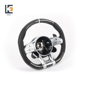 Volant sport 3 branches en fibre de carbone KEDI pour modèles Mercedes-Benz - Product Image 1