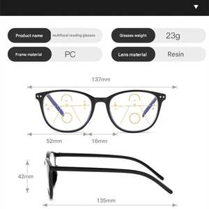 Gafas Bifocales Inteligentes con Bloqueo de Luz Azul y Zoom, Personalizables con Logotipo, para Presbicia, Gafas de Lectura Progresivas Multifocales para Hombre y Mujer 2025 - Product Image 6