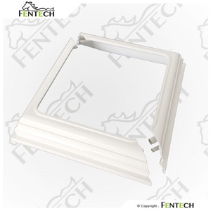 Fentech-VALLA de Pvc con tapa de poste, enrejados y puertas, tipo madera tratada a presión, vinilo no recubierto, sin plomo, Pvc/vinilo - Product Image 5