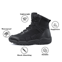 Bottes tactiques IDS005 très vendues, style populaire, imperméables, antidérapantes, chaussures de randonnée pour hommes, légères, chaussures de sport d'extérieur