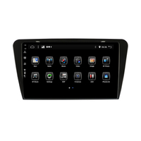 10.1 pouces écran tactile Android 360 caméra arrière GPS stéréo voiture Radio Audio multimédia voiture lecteur DVD pour SKODA OCTAVIA 2014-2015