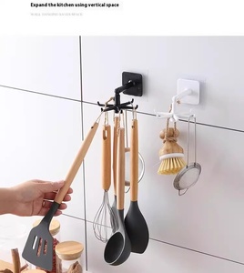 New Multifunctional Six-Claw Self-adhesive <strong>Hook</strong> 360 Degrees Wall Mounted Top <strong>Hanging</strong> <strong>Hooks</strong> <strong>for</strong> <strong>Hanging</strong> Kitchenware - Product Image 5