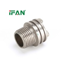 IFAN OEM Inserts filetés en acier inoxydable 1/2 3/4 pour raccords PPR, accessoires de plomberie pour conduites d'eau chaude