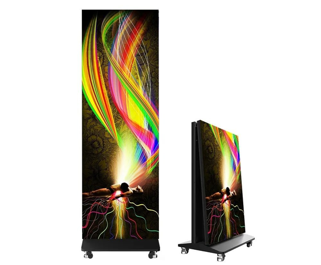 Creative Shape Customizable Full Color LED Foldable Screen with High Brightness Stand Out Unique Indoor Visual Installations