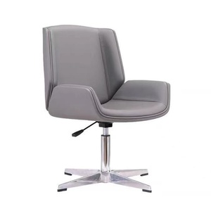 Modern Design Leather Ergonomic Computer Chair Comfort High Back Brown Leather Manager Executive Office Chair - Product Image 4
