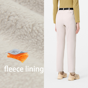 PELLIOT <span class=keywords><strong>Pantalon</strong></span> en molleton souple et chaud pour femmes, respirant, coupe-vent, hydrofuge, léger, pour la <span class=keywords><strong>randonnée</strong></span> en plein air - Product Image 3