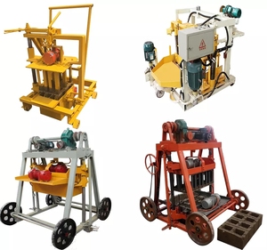 Küçük mobil beton yumurta Siemens Hollow katı blok tuğla döşeme basın yapma makineleri çimento renk finişer tuğla yapma makinesi - Product Image 6