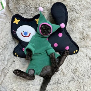 Automne hiver vêtements pour animaux de compagnie à quatre pattes dinosaure inspiré vêtements de <span class=keywords><strong>chat</strong></span> sans poils pour <span class=keywords><strong>Sphinx</strong></span> chats protection en Polyester Nylon - Product Image 5