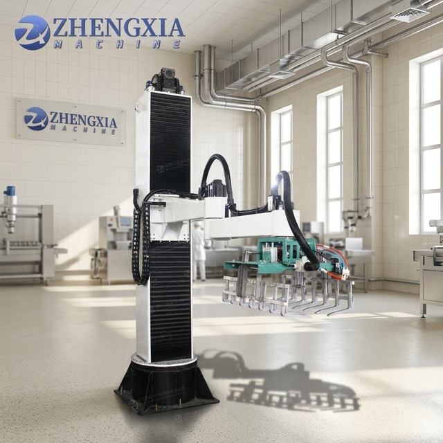 Automatic Bag Depalletizer Machine Column Robot Palletizer for 25kg 50kg Bags Cement Fertilizer Feed Bag Depalletize