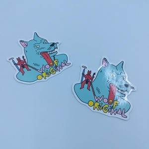 สมุดสติกเกอร์แบบเขียนได้ สีฟ้า ขนาด 145x35 มม. ผลิตโดยผู้ผลิตโดยตรง ขั้นต่ำในการสั่งซื้อน้อย เหมาะสำหรับติดกล่องอาหาร กล่องขนมปัง กล่องพิซซ่า กล่องนม กล่องซอส กล่องผลไม้ ใช้ซ้ำได้ - Product Image 1