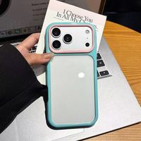 Coque de téléphone magnétique transparente avec protection intégrale de l'appareil photo, coque en PC transparente et bord en TPU souple pour iPhone 17 Pro Max