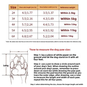 छोटे कुत्तों और बिच्छन के लिए प्यारा नया आकर्षक टिकाऊ पालतू जूते और गर्म करने वाले जूते - Product Image 3